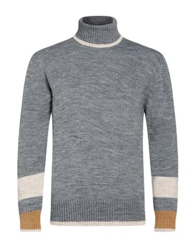 Outfit Out/fit Man Turtleneck Grey Size Xxl Acrylic, Wool, Alpaca Wool, Viscose In Gray