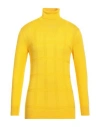 Outfit Out/fit Man Turtleneck Marigold Size Xl Acrylic, Wool In Yellow
