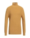 Outfit Out/fit Man Turtleneck Marigold Size Xxl Viscose, Nylon In Yellow