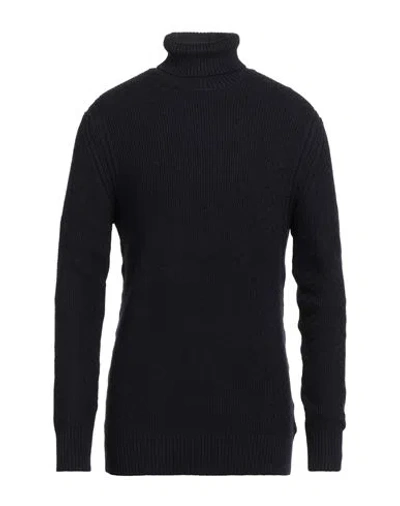Outfit Out/fit Man Turtleneck Midnight Blue Size S Viscose, Nylon