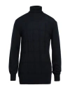 Outfit Out/fit Man Turtleneck Midnight Blue Size Xxl Acrylic, Wool