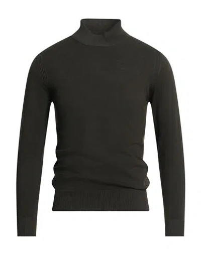 Outfit Out/fit Man Turtleneck Military Green Size S Viscose, Polyamide