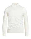 Outfit Out/fit Man Turtleneck Off White Size 3xl Viscose, Polyamide
