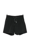Outhere Drawstring Shorts In Black