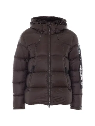 Outhere Cloud Ripstop Quilted Jacket In Brown