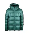 Outhere Down Jacket Green In Green