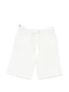 Outhere Drawstring Logo-patch Shorts In White
