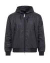 Outhere Hooded Polyester Performance Zip Jacket In Blue