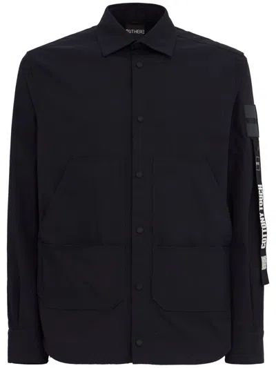 Outhere Jacket Man Blue Navy In Black