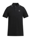 Outhere Man Polo Shirt Black Size Xxl Polyamide In Black