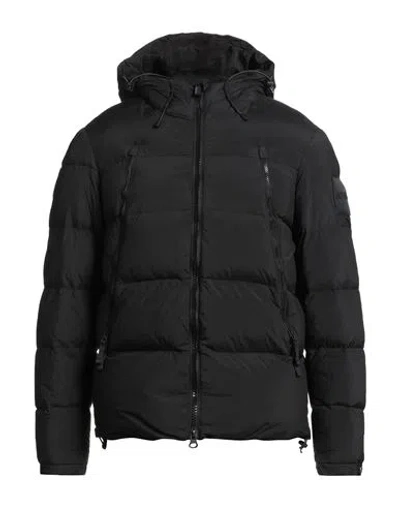 Outhere Man Puffer Black Size S Polyamide