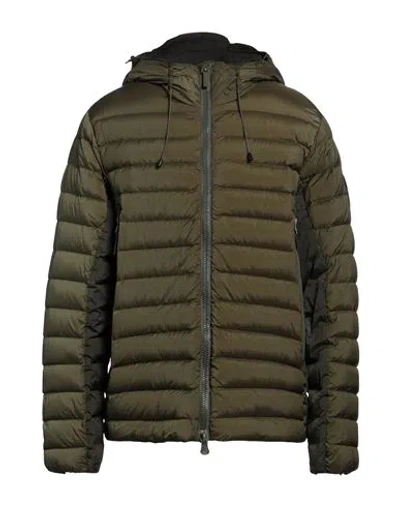 Outhere Man Puffer Military Green Size S Polyamide