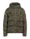 Outhere Man Puffer Military Green Size Xl Polyamide In Green