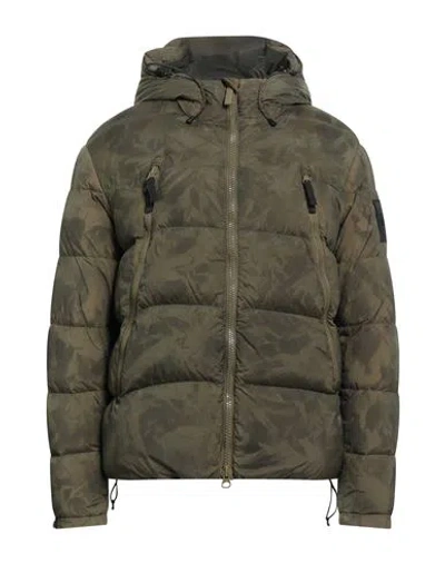 Outhere Man Puffer Military Green Size Xl Polyamide