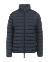 Outhere Man Puffer Navy Size L Polyamide In Blue