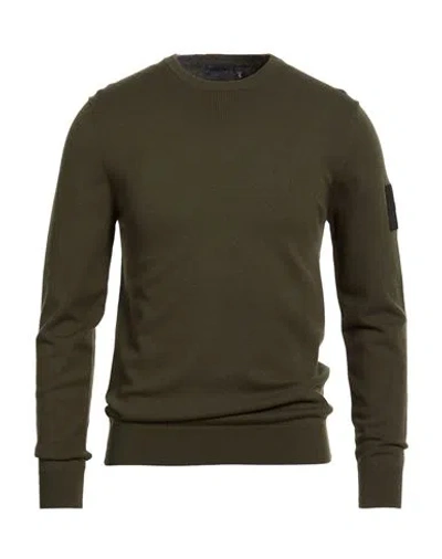 Outhere Man Sweater Dark Green Size S Recycled Viscose, Pbt - Polybutylene Terephthalate
