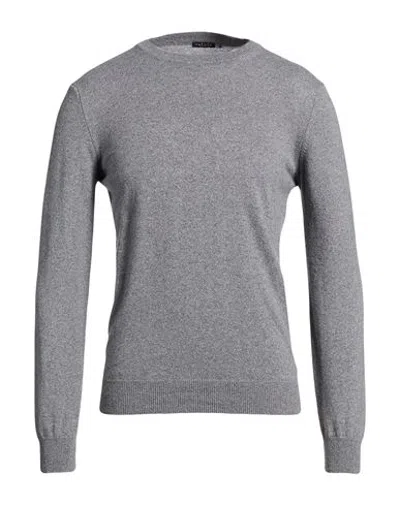 Outhere Man Sweater Light Grey Size L Cashmere, Merino Wool In Gray