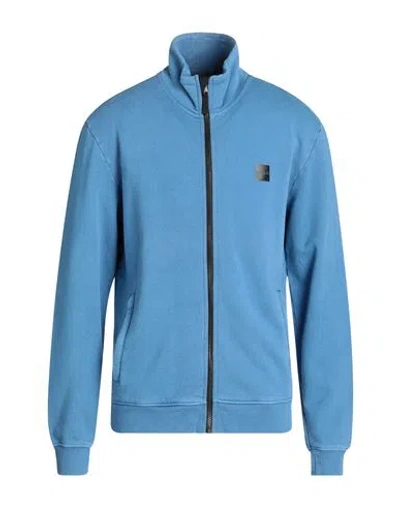 Outhere Man Sweatshirt Blue Size L Cotton