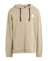 Outhere Man Sweatshirt Taupe Size Xl Cotton In Brown