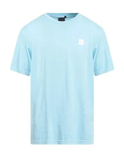 Outhere Man T-shirt Sky Blue Size Xl Cotton