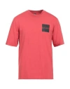 Outhere Man T-shirt Tomato Red Size S Cotton In Tomato Red