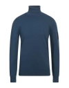 Outhere Man Turtleneck Navy Size Xxl Recycled Viscose, Pbt - Polybutylene Terephthalate