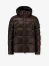 Outhere Strife Nylon Down Jacket In Brown