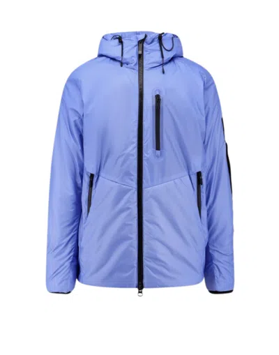 Outhere Thermo-reactive Nylon Puffer Jacket In Blue
