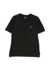 Outhere Logo-patch T-shirt In Black