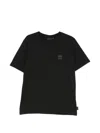 Outhere Logo-patch T-shirt In Black