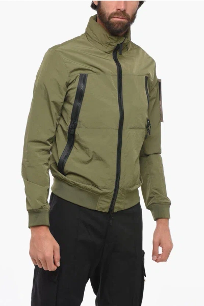 Outhere Utility Windbreaker With Hidden Hood In Multi