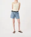Outland Denim Kira Bermuda Shorts In Blue In Blue