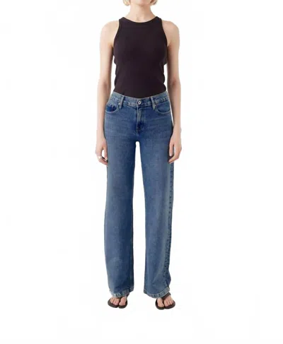 Outland Denim Mia Wide Leg Jean In C Blue