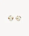 Outlet Mini Sculpture Studs In Terrazzo In Multi