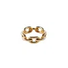 Outofoffice Gold Chain Ring Link Unisex Women