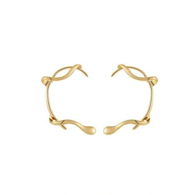 Outofoffice Modern Gold Ear Cuff Luxe