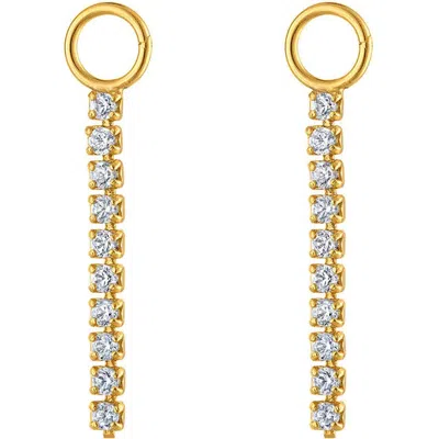 Outofoffice Multi Pavé Gold Earring Charm