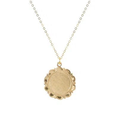 Outofoffice Women's Bleeker St Charm Charm Pendant Gold Filled Layering Necklace Chain Delicate Chain