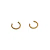 Outofoffice Women's Ear Cuff Gold Rope Modern Minimal Statement Climber