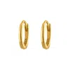 Outofoffice Women's Eight Mm Gold Huggie Hoop Earring
