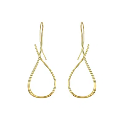 Outofoffice Women's Milan Ear Cuff Gold Statement Earrings Ear Cuffs