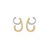 Outofoffice Women's Mixed Ear Cuff Gold Silver Earring Climber