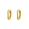 Outofoffice Women's Seven Mm Gold Huggie Hoop Earring