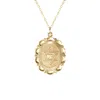 Outofoffice Women's Star Of David Charm Necklace Gold Filled Pendant Jewish Delicate