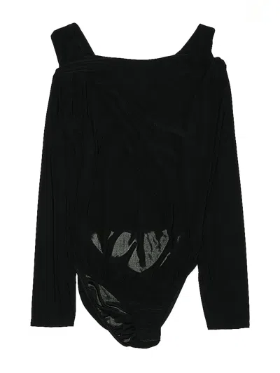 Pre-owned Outrageous Fortune Bodysuit In Black