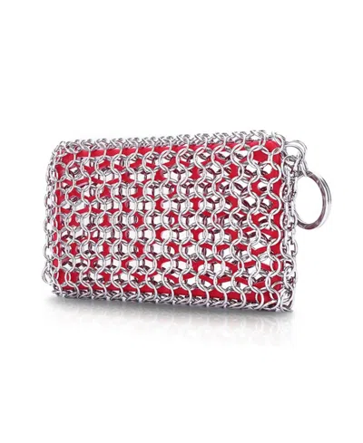 Outset 3.5" Chain Scrubber In Red