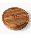 Outset Acacia 3-in-1 Salt Rimmer And Storage In Brown