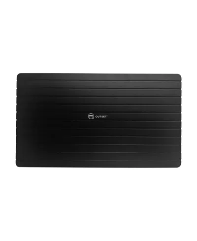 Outset Aluminum 7.9" Defrosting Tray In Black