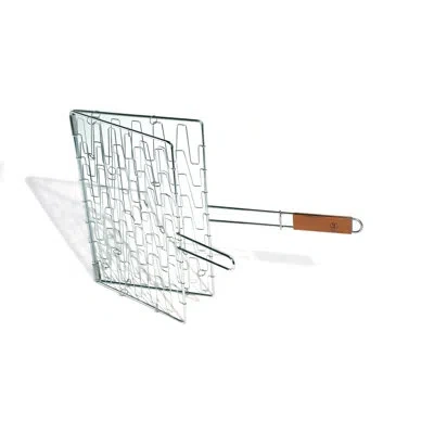 Outset Bbq Basket In Chrome