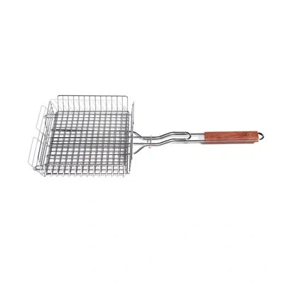 Outset Bbq Basket In Silver